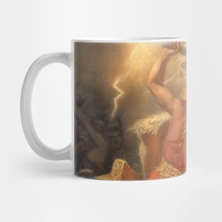 Thor fighting giants Mug